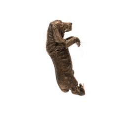 Jardinopia Basset Hound Plant Pot Hanger - L11 x W5.5 x H4.5 cm in Bronze - thumbnail 2