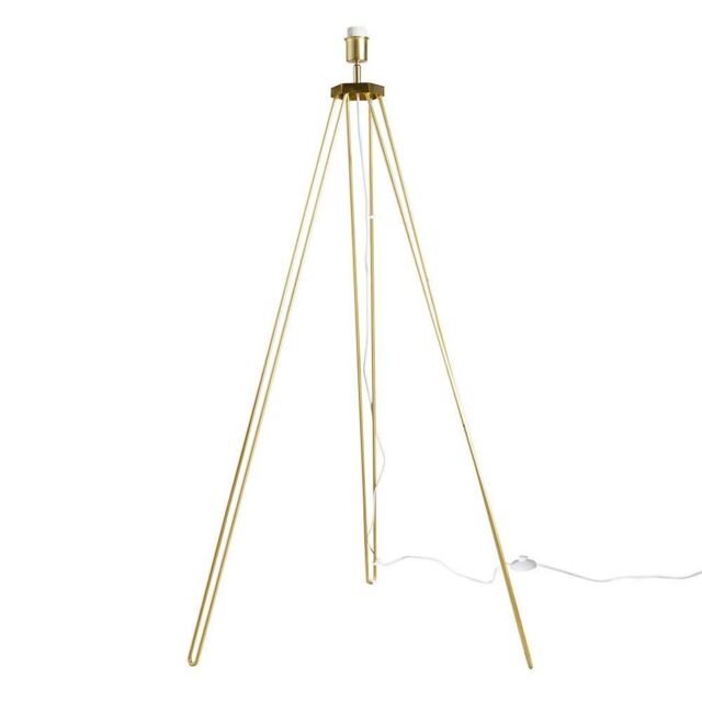 ValueLights Modern Gold Hairpin Design Tripod Floor Lamp Base - image 1