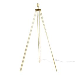 ValueLights Modern Gold Hairpin Design Tripod Floor Lamp Base - thumbnail 1