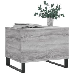 Berkfield Home Coffee Table Grey Sonoma 60x44.5x45 cm Engineered Wood - thumbnail 4