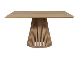 Vente-unique 135Cm Light Natural Teak Garden Dining Table - TRIANI By MYLIA in Light Oak - thumbnail 7