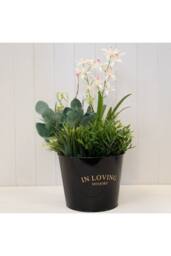KDMD Black Zinc Memorial Planter - thumbnail 2