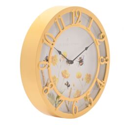Country Living The Collection Outdoor Clock - Yellow Floral & Bee - thumbnail 2
