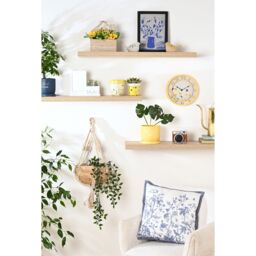 Country Living The Collection Outdoor Clock - Yellow Floral & Bee - thumbnail 3