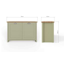 GFW Lancaster Shoe Storage in Green - thumbnail 7