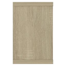 Berkfield Home Wall Cube Shelf 2 pcs Sonoma Oak 60x15x23 cm Engineered Wood in Brown - Size: 60 x 15 x 23 cm - thumbnail 6