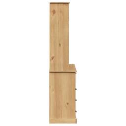 Berkfield Home Highboard VIGO 80x40x176 cm Solid Wood Pine in Brown - Size: 80 x 40 x 176 cm - thumbnail 6