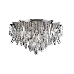 Netlighting Mios Ceiling 15 Light G4 Polished ChromeCrystal NOT LEDCFL Compatible in Grey - thumbnail 1