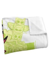 Hasbro PJ Masks Comic Group Splash Silky Touch Blanket 152x127cm in White - Size: 152x127 cm - thumbnail 3