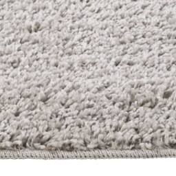 Berkfield Home Shaggy Rug Light Grey 160x230 cm Anti Slip - Size: 100 cm diameter - thumbnail 2