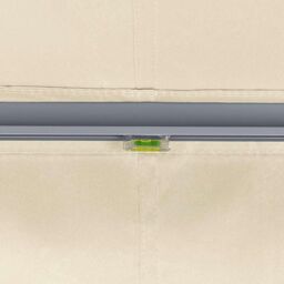 Retractable Manual Charcoal Frame Wall Mounted Patio Awning 4m x 3m - thumbnail 3