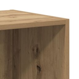 Berkfield Home TV Cabinet Set 2 pcs Artisan oak 37 x 37 x 142.5 cm in Brown - thumbnail 7