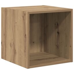 Berkfield Home TV Cabinet Set 2 pcs Artisan oak 37 x 37 x 142.5 cm in Brown - thumbnail 5