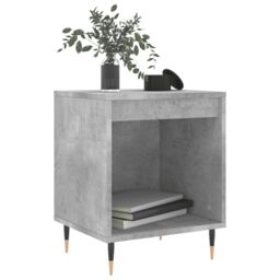 Berkfield Home Bedside Cabinets 2 pcs Concrete Grey 40x35x50 cm Engineered Wood - Size: 40 x 35 x 50 cm - thumbnail 3