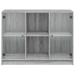 Berkfield Home Sideboard Grey Sonoma 102x37x75.5 cm Engineered Wood - thumbnail 6