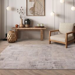 The Rug Shop UK Natural Modern Easy to clean Machine Made Abstract Rug - Size: 200 cm x 300 cm - thumbnail 1