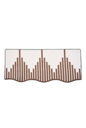 Living and Home 1Pc Chenille Anti-slip Sofa Cover Couch Furniture Protector in Brown - Size: Large - thumbnail 1