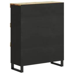 Berkfield Home Side Cabinet 85x33x107 cm Solid Wood Reclaimed - Size: 85 x 33 x 107 cm - thumbnail 4