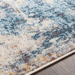 Livabliss Ankara - Abstract Grey Blue Modern Marble Living Dining Bedroom Rug - Size: 200 cm x 275 cm - thumbnail 3