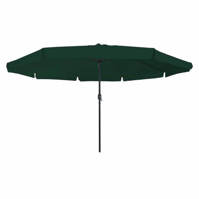 Berkfield Home Garden Parasol √∏395x245 cm Green - Size: 395x245 cm - image 1