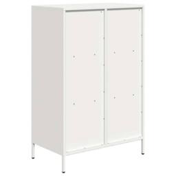 Berkfield Home Highboard¬†White 68x39x103.5 cm Steel in White - thumbnail 7