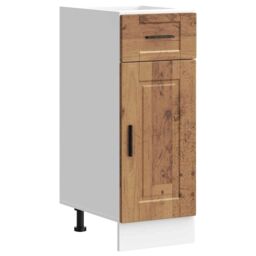 Berkfield Home Kitchen Base Cabinet¬†Porto Old Wood Engineered Wood in Brown - thumbnail 2