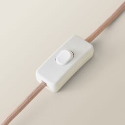 ValueLights Bobbins Rose Pink Table Lamp with Tapered Natural Linen Scallop Shade with Bulb in Pale Pink - thumbnail 4