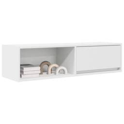 Berkfield Home TV Cabinets 2 pcs White 100x31x25.5 cm Engineered Wood - thumbnail 4