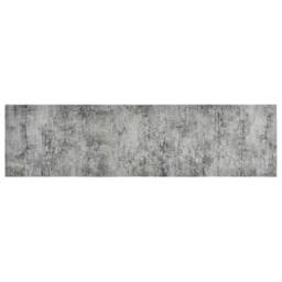 Berkfield Home Kitchen Rug Washable Beton 45x150 cm Velvet in Grey
