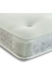 Starlight Beds Galaxy Tufted Memory Foam Hybrid Spring 21cm Deep Mattress in White - Size: Single - thumbnail 3