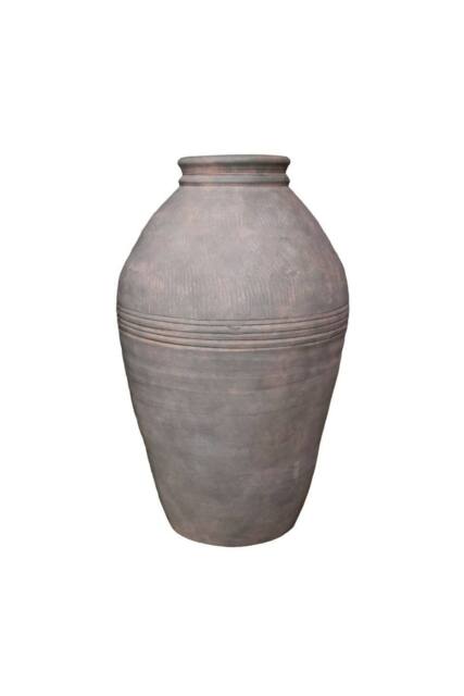 KDMD Antique Green Terracotta Tall Olive Pot Vase 47.5cm H - image 1