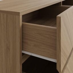 GFW Catania 3+3 Drawer Chest in Light Oak - thumbnail 5