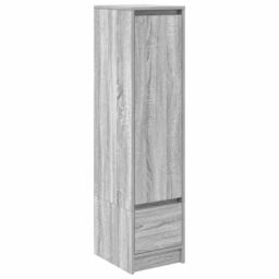 Berkfield Home Highboard Grey Sonoma 29.5x34x119.5 cm Engineered Wood - thumbnail 2