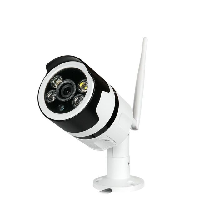 ENER-J Smart Wi-Fi Outdoor Bullet IP Camera, 1080P HD in White - image 1
