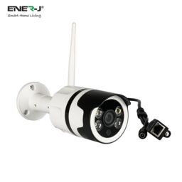 ENER-J Smart Wi-Fi Outdoor Bullet IP Camera, 1080P HD in White - thumbnail 3