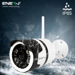 ENER-J Smart Wi-Fi Outdoor Bullet IP Camera, 1080P HD in White - thumbnail 5