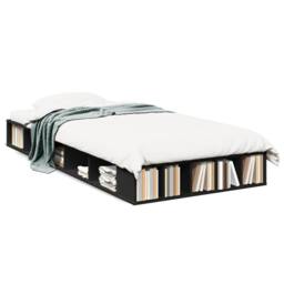 Berkfield Home Durable Bed Frame without Mattress Black 90x190 cm Single - thumbnail 3