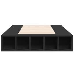 Berkfield Home Durable Bed Frame without Mattress Black 90x190 cm Single - thumbnail 4