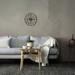 Marco Paul 35cm Skeleton Wall Clock Indoors & Outdoors in Grey - thumbnail 9
