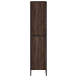 Berkfield Home Bookcase Brown Oak 80x31x137.5 cm Engineered Wood - thumbnail 5
