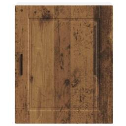 Berkfield Home Kitchen Wall Cabinets 2 pcs¬†Porto Old Wood Engineered Wood in Brown - thumbnail 6
