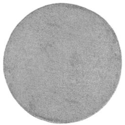 THE RUGS Relay Collection Low Pile Rug in Grey - Size: 200 cm diameter - thumbnail 5