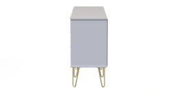 Ready Assembled 2 U Metro 6 Drawer Sideboard (Ready Assembled) in White - Size: Large - thumbnail 2