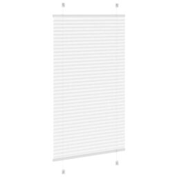 Berkfield Home Pleated Blind White 70x100 cm Fabric Width 69.4 cm Polyester - thumbnail 4