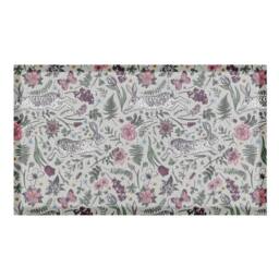 Artsy Mats Hare Wildflowers Doormat - Size: 40 cm x 70 cm - thumbnail 3