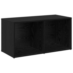 Berkfield Home with Shelf with Storage 4 pcs Black oak 72 x 35 x 36.5 cm Engineered wood - thumbnail 5