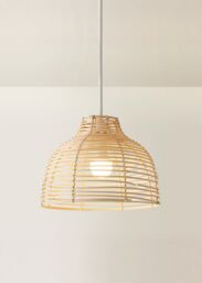 ValueLights Lobster Pot Style Ceiling Pendant Light Lamp Shade in Cream - thumbnail 2