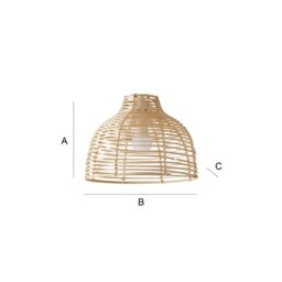 ValueLights Lobster Pot Style Ceiling Pendant Light Lamp Shade in Cream - thumbnail 7
