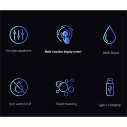 SPETLEK Wall Mounted Touchless Foaming Soap White - Size: 50 cm x 80 cm - thumbnail 3