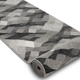 RugsX Silver Palanga Runner in Grey - Size: 90 cm x 170 cm - thumbnail 2